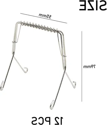 12-teiliges RVS Fleischzangen-Set mit Edelstahl-Grillzangen, Fleischspießen und Fleischrost-Zubehör für BBQ und Grillen