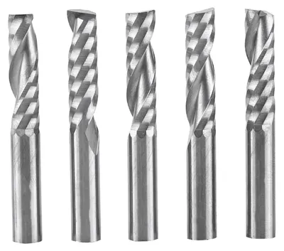 Immagine prodotto di Solidchoice - Set di 5 frese CNC per legno, alluminio e acciaio