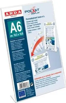 Produktbild von ARDA 80LA6, Transparent, A6, Universal, 105 mm, 148 mm