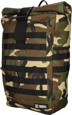 Produktbild von Großer Herren Damen Rucksack Kurierrucksack Laptop Tablet Fach Schule Uni Arbeit Camouflage