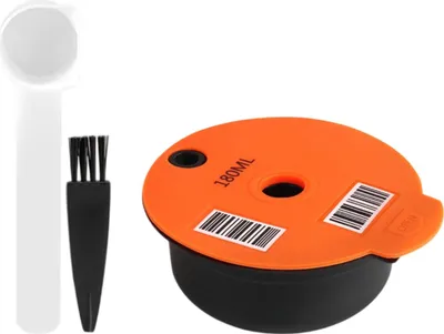 Produktbild von Wiederverwendbare Kaffeekapseln Für Bosch-S Und Tassimo-Maschinen, Mit Barcode, Für Individuellen Gemahlenen Kaffee