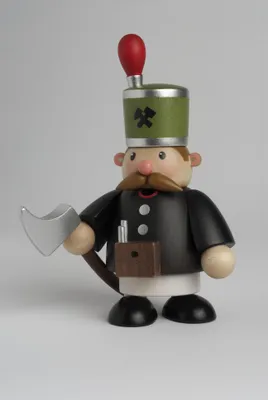 Produktbild von Bergmann (12cm) Räuchermann von KWO