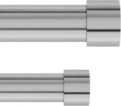 Immagine prodotto di 1014401-411 - CAPPA Doppia asta per tende 168-305 cm con terminali in metallo