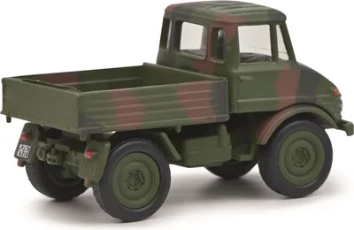 Produktbild von Schuco 452658900 - Unimog U406 Bundeswehr, 1:87 - Modellauto