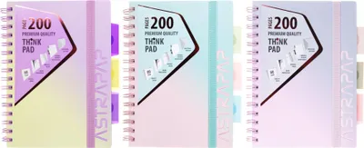 Zdjęcie produktu dla Zeszyt A5 200 kartek Ombre Pastel Astra