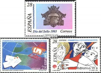 Produktbild von Briefmarken Spanien 1993 Mi 3101,3114,3115 (kompl.Ausg.) postfrisch Briefmarke