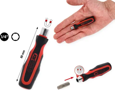 Obrázok produktu pre KS-Tools 159.1171 1/4" bitový skrutkovač bez rýchlouzáveru