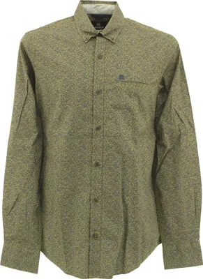 Produktbild von 31153 Lerros, ,  Herren langarm Hemd, Poplinestretch, blau beige bedruckt, 3XL