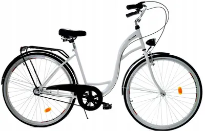 Zdjęcie produktu dla Rower Dallas City 28" 3spd - biały z czarnym