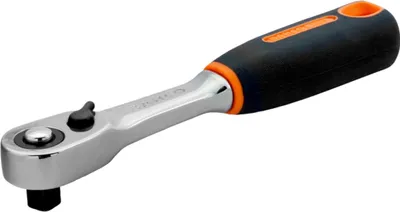 Image de Bahco Cliquet réversible 1/4', 72 dents, tête étroite