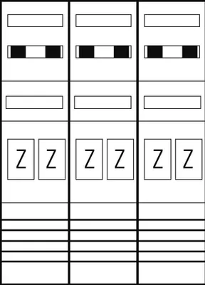 Produktbild von ABN Zählerplatz EZ37160
