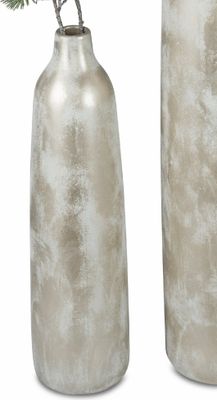 Bodenvase CHAMPAGNER H. 50cm matt gold Keramik Formano W24