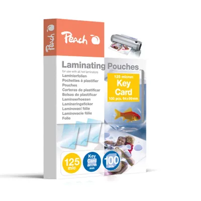 Produktbild von Peach Laminierfolien    125mic glänzend                100PK