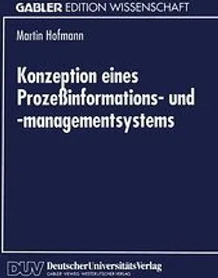 Obrázek produktu pro Konzeption eines Prozeßinformations- und -managementsystems