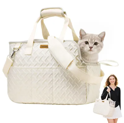 Hundetasche für kleine Hunde & Katzen, 5 kg, 40x20x30 cm
