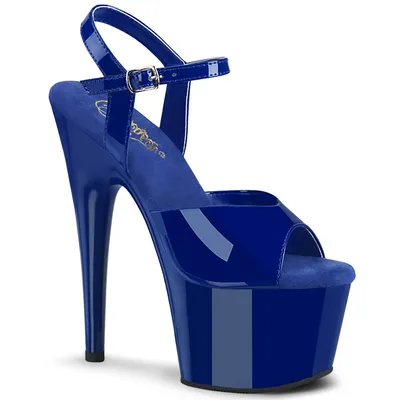 Produktbild von ADORE-709 Damen Sandale von Pleaser, Blau  , EU 43, US 13
