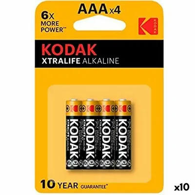 Immagine prodotto di kodak xtralife lr03 batterie aaa 4 pezzi (10 pezzi)