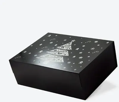 Obrázek produktu pro Magnetická krabička Vánoce Černá 600 x 440 x 200 mm (vnější) XXL