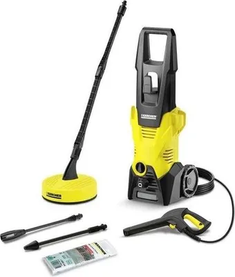 Image de Kärcher K 3 HOME T50 long Nettoyeur haute pression Droit Electrique Noir, Jaune 380 l/h 1600 W