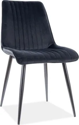 Produktbild von Esszimmerstuhl Küchenstuhl Set Kim schwarz 2er Set