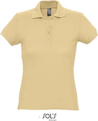 Image de SOLs 11338 | Polo femme Passion - Couleur : Sable - Taille : S