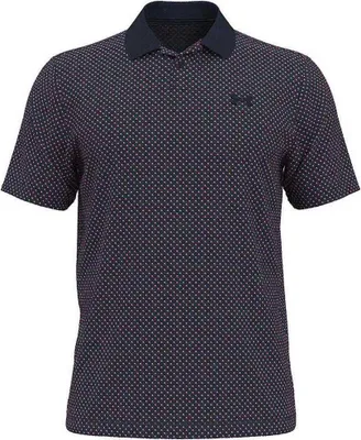 Produktbild von Under Armour Golf Performance 3.0 Printed Kurzarm-poloshirt Blau L / Regular Mann Blau L