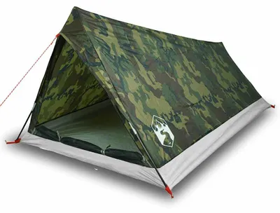 Produktbild von vidaXL Campingzelt 2 Personen Tarnmuster Wasserdicht