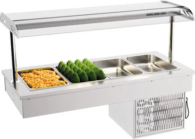 Image de Plateau de refroidissement intégré Combisteel avec 230 V et GN4/1