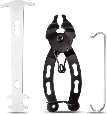 Productafbeelding van Kettingslotang met kettingvorm en kettinghaken - 3 stuks, geschikt voor racefietsen en mountainbikes