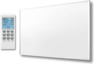 Immagine prodotto di Riscaldatore a infrarossi da 700 W con termostato, telecomando e protezione contro il surriscaldamento