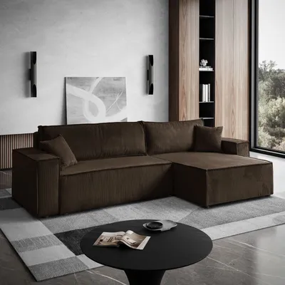 Produktbild von Ecksofa CARLO XL Cord, Poso 06