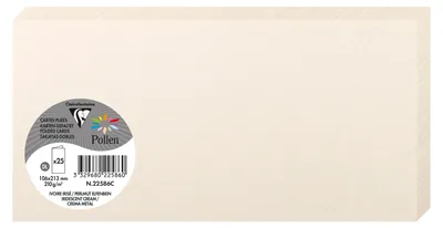 Image de Pack de 25 cartes doubles Pollen,