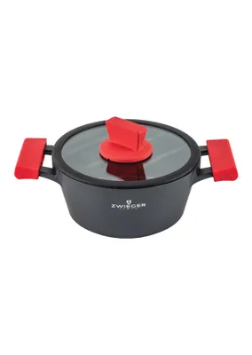 Produktbild von Zwieger Obsidian Topf mit Deckel 20Cm Induktion