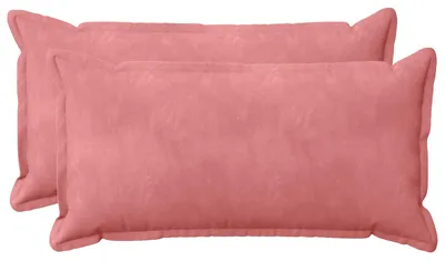 Produktbild von vidaXL Kissen mit Kissen HOUTEN 2 Stk. Rosa Samt