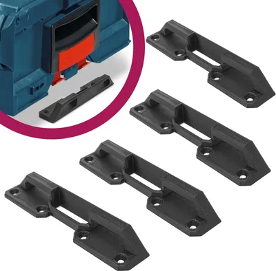 Produktbild von Halter Werkzeug Koffer Halterung Set 4 Stück Sicherung passend für Bosch L-Boxx Sortimo