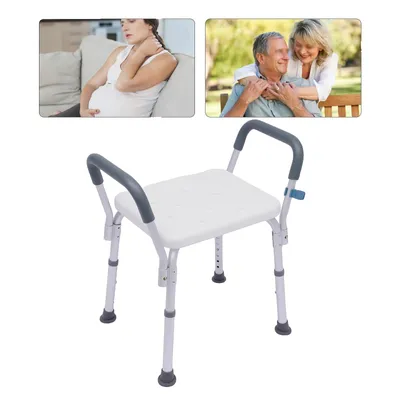 Immagine prodotto di Sedia da doccia regolabile, design leggero, sedile antiscivolo