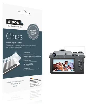 Image de 2x Protection ecrán pour CAMWORLD AC16 Verre souple Film Protecteur 9H dipos
