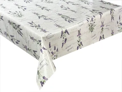 Zdjęcie produktu dla Cerata obrus obrus zmywalny wodoodporny obrus ogrodowy lawenda Fantastik 1010-1 180x140 cm