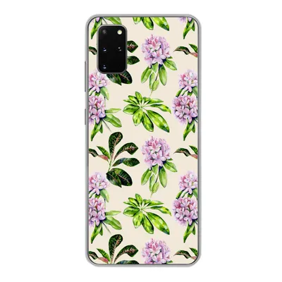 Produktbild von MuchoWow® Handyhülle Schutzhülle Hülle für Samsung Galaxy S20 Plus Hortensien - Pflanzen - Muster Silikon Softcase Handy Hülle - Hartschale