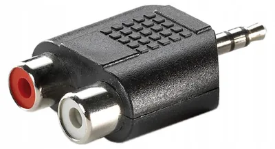 Obrázek produktu pro VALUE 11.99.4441 Audio Adaptér 3.5mm na 2x RCA Samec