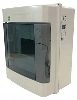 Image de Tableau de répartition en saillie IP40 6 MODULES 40A PORTE OUVRANTE EPN 1910-01