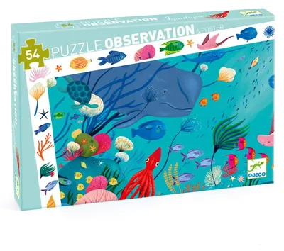Immagine prodotto di Puzzle osservazione Acquatico, Djeco
