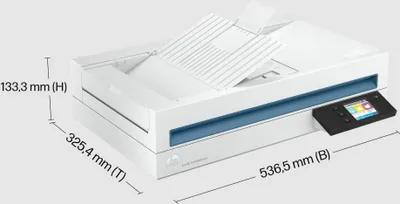 Produktbild von HP ScanJet N4600fnw1 Flachbett 40S./Min, ADF 100 B.,Ultras