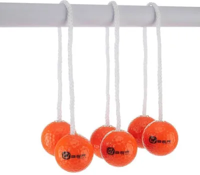 Obrázok produktu pre Golfové loptičky Ladder Bolas - Professional - 3x2 skutočné golfové loptičky - oficiálna dĺžka - oranžová