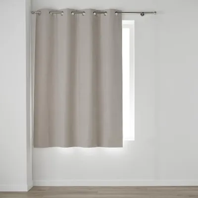 Immagine prodotto di Tenda oscurante corta, termoisolante e fonoassorbente in chambray