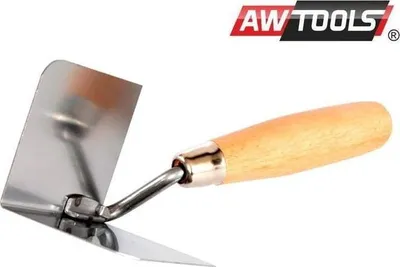 Immagine prodotto di Awtools cazzuola angolare in acciaio inox interna 60 x 80 mm