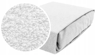 Obrázek produktu pro Babymam Froté prostěradlo s gumou do postýlky 120x60 cm bílé