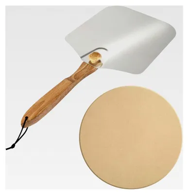 Produktbild von Pizzastein- und Pizzaschaufel-Set