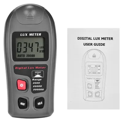 Immagine prodotto di MT-30 Luxmetro digitale con display LCD - Misuratore di luce - Test ambientali - Illuminometro