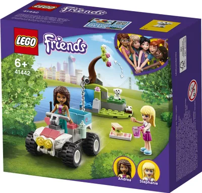 Produktbild von LEGO 41442 Friends Tierrettungs-Quad Spielzeug ab 6 Jahren, mit Stephanie und Andrea Minipuppen